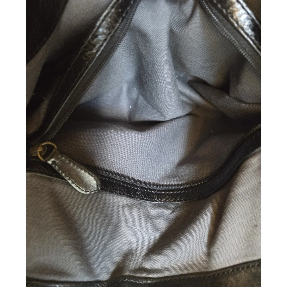 Cole Haan Hobo Vintage Village Soft II Pebble Leather Bag Black / Gold‎ Hardware